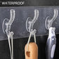 6 Row Multifunctional Transparent Sticky Hook Set Adhesive Sticker Hanger 😍  BUY 1 GET 1 FREE😍
