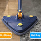 360° Rotatable Adjustable Cleaning Mop | Extendable Triangle Mop with Long Handle Hand Twist | Quick Dry, Multifunctional Microfiber Wet and Dry Mop